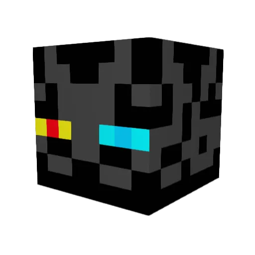 M1reX0 Minecraft avatar head, 3D render