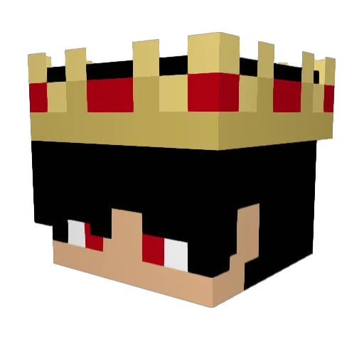 M1ssty Minecraft avatar head, 3D render