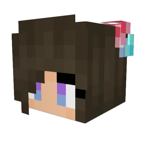 M1stycs Minecraft avatar head, 3D render