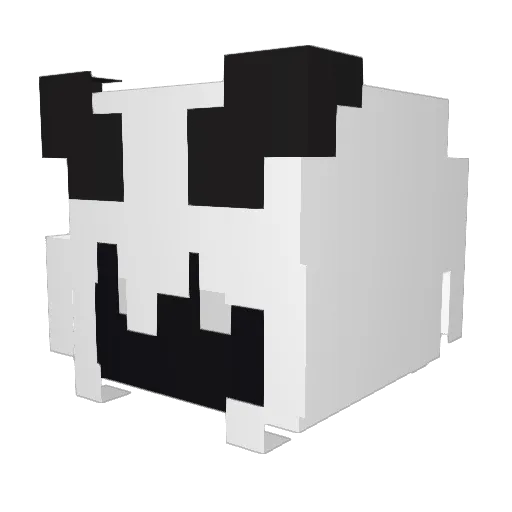 M1styore9 Minecraft avatar head, 3D render