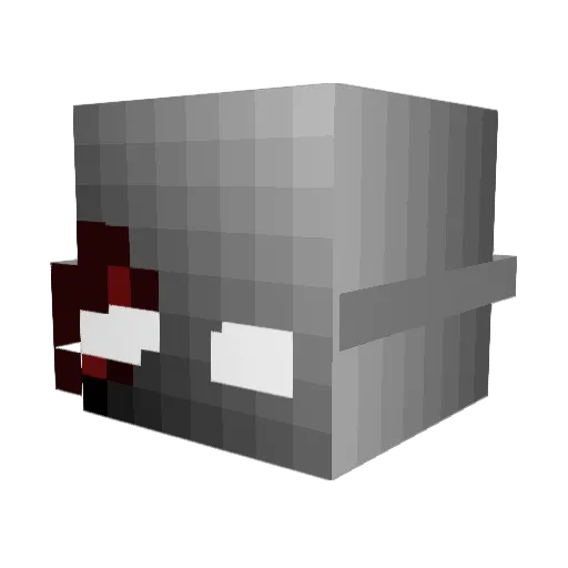 M1tsoswastaken Minecraft avatar head, 3D render