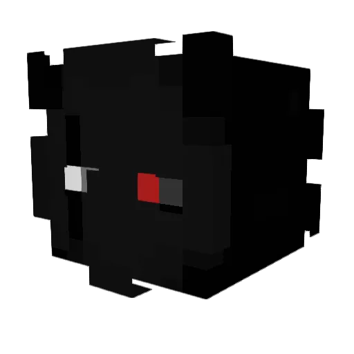 M27bo2 Minecraft avatar head, 3D render