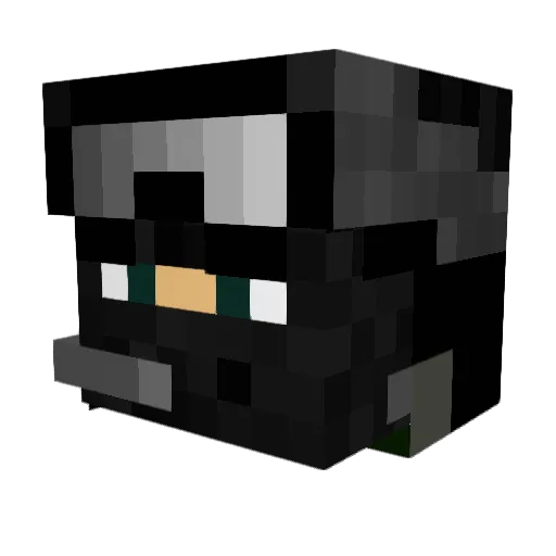 M300PRO Minecraft avatar head, 3D render