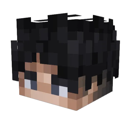 M32GrnadeLaunchr Minecraft avatar head, 3D render