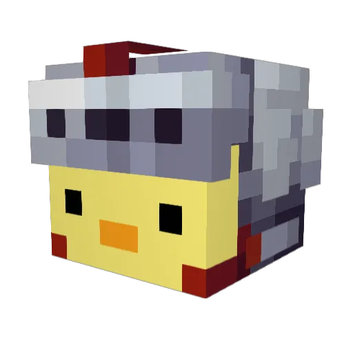 M3Crafter Minecraft avatar head, 3D render