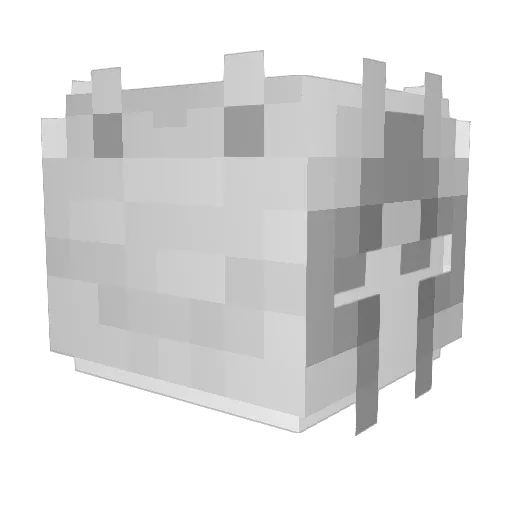 M3NGO1 Minecraft avatar head, 3D render