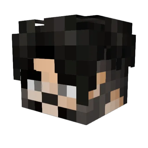 Minecraft-Avatar von M3NTIR4: Kopf als 3D-Render