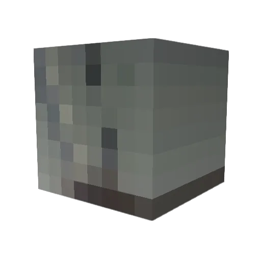 M3ST4 Minecraft avatar head, 3D render