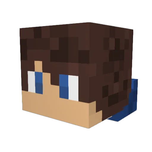 M3VarTr0LL Minecraft avatar head, 3D render