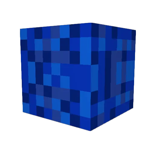 M3aCulp4 Minecraft avatar head, 3D render