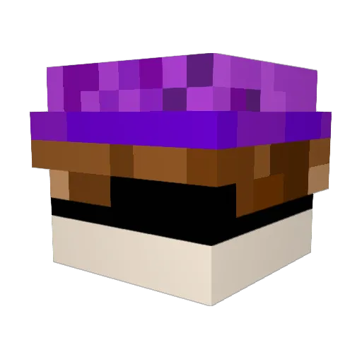M3bo24 Minecraft avatar head, 3D render