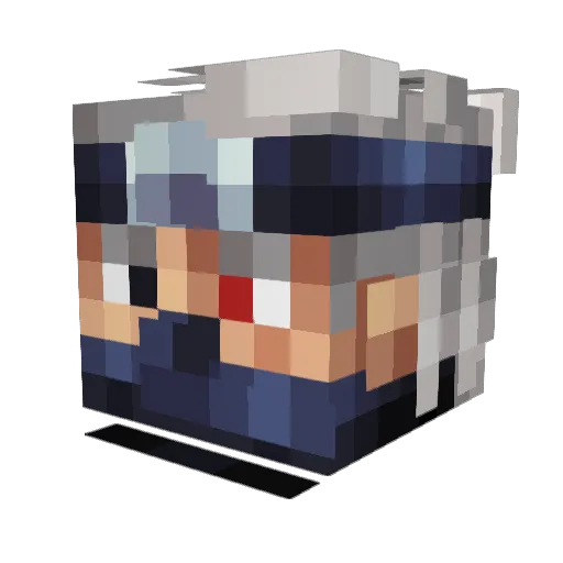 M3ddo Minecraft avatar head, 3D render
