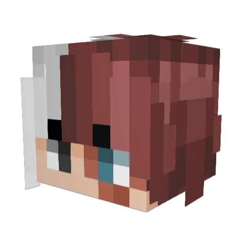 M3do_ Minecraft avatar head, 3D render