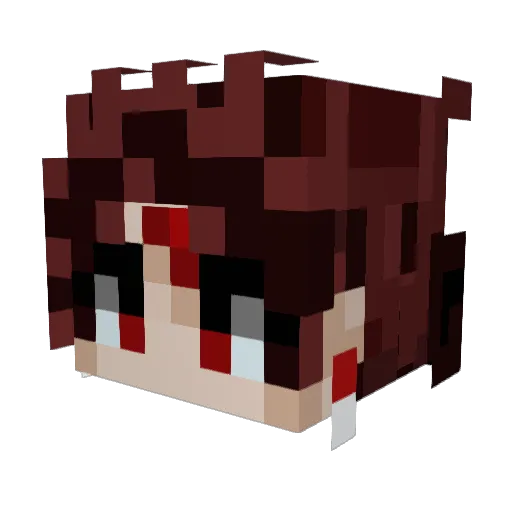 M3liodas774 Minecraft avatar head, 3D render