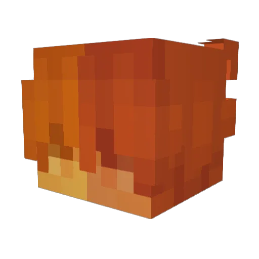 M3rcury_0 Minecraft avatar head, 3D render