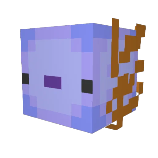 M3rijn7 Minecraft avatar head, 3D render