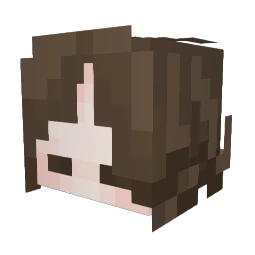 M3rsi Minecraft avatar head, 3D render