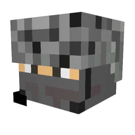 M3ryu Minecraft avatar head, 3D render
