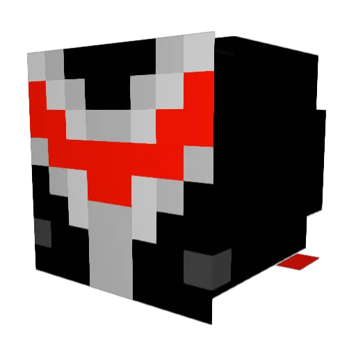 M3troHa Minecraft avatar head, 3D render
