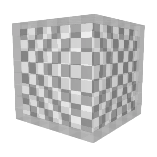 M4BBOO Minecraft avatar head, 3D render