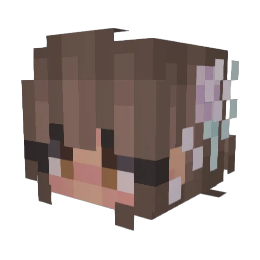 M4DDY1801 Minecraft avatar head, 3D render