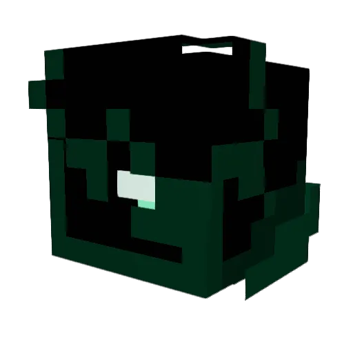 M4DNSS Minecraft avatar head, 3D render