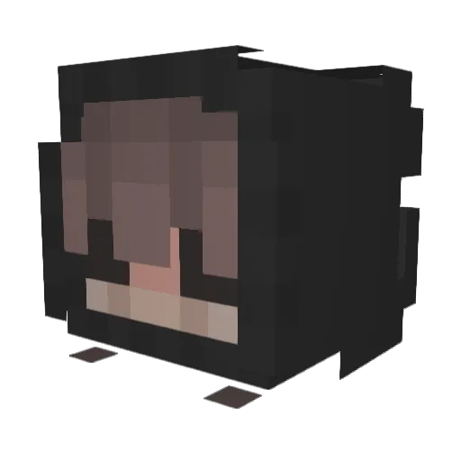 M4DYYYY Minecraft avatar head, 3D render
