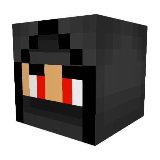 M4G1C4LS Minecraft avatar head, 3D render