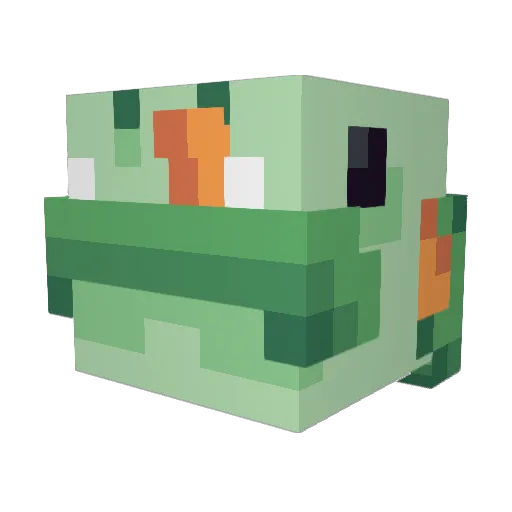M4GGii Minecraft avatar head, 3D render