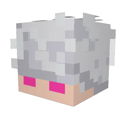 M4KSIMM1NIC26 Minecraft avatar head, 3D render
