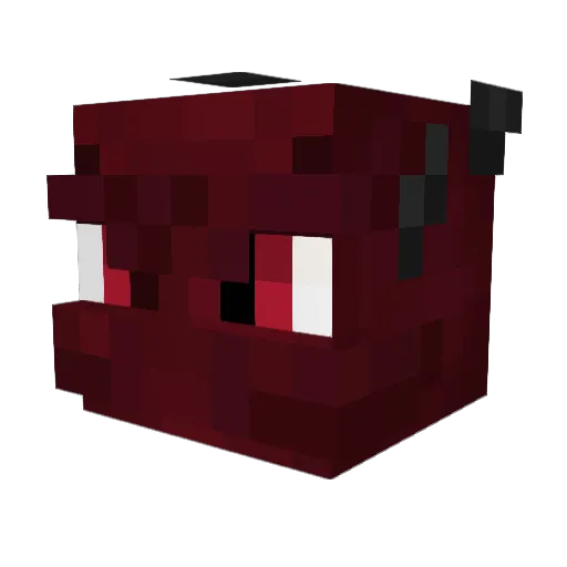 M4S0N1K Minecraft avatar head, 3D render