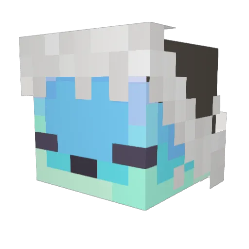 Minecraft-Avatar von M4T4TR4NS4: Kopf als 3D-Render