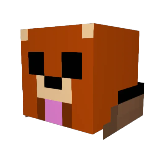 M4chineG4mes Minecraft avatar head, 3D render