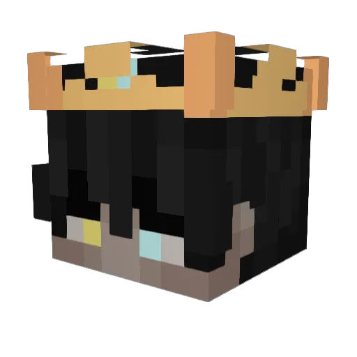 M4kastok Minecraft avatar head, 3D render