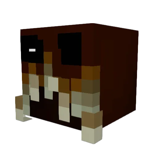 M4p2Soul Minecraft avatar head, 3D render