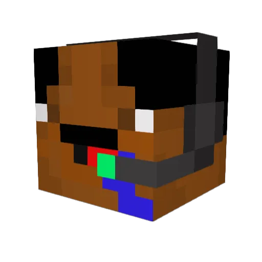 M4rcel_HD Minecraft avatar head, 3D render