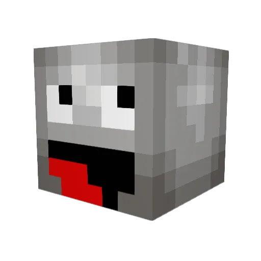 M4rkuz11 Minecraft avatar head, 3D render