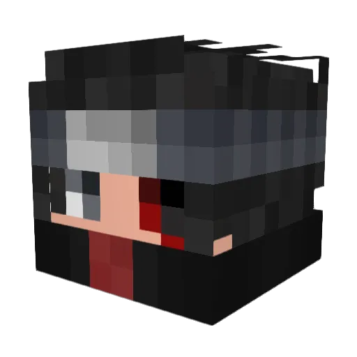 M4rlonJAJAJA Minecraft avatar head, 3D render