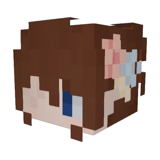 M4rs159 Minecraft avatar head, 3D render
