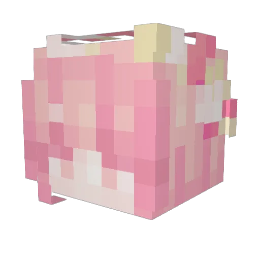 M4rs7poo Minecraft avatar head, 3D render