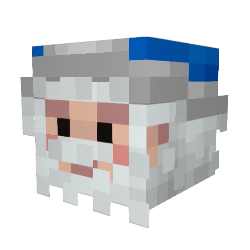 M4rttxx Minecraft avatar head, 3D render