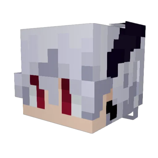 M4thinho Minecraft avatar head, 3D render