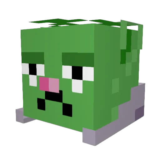 M4ttHK Minecraft avatar head, 3D render