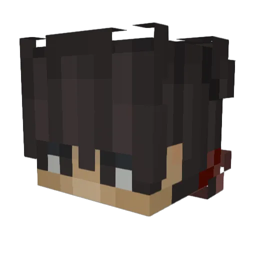 M4tthz Minecraft avatar head, 3D render