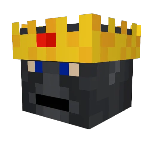M4vr7k Minecraft avatar head, 3D render