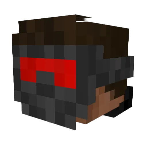 M4xxi Minecraft avatar head, 3D render