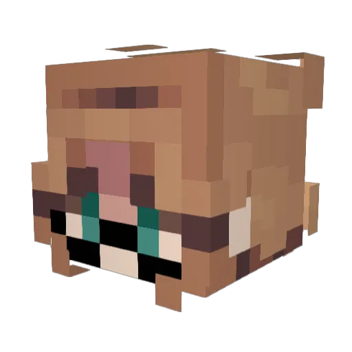 M4ya_MH Minecraft avatar head, 3D render