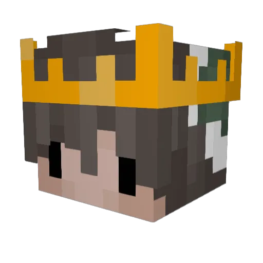 M5DR Minecraft avatar head, 3D render