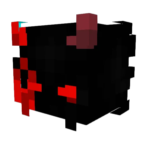 M6DAR6P Minecraft avatar head, 3D render
