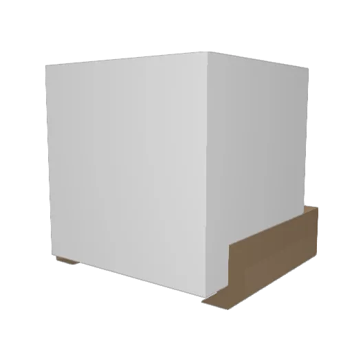 M6rz Minecraft avatar head, 3D render